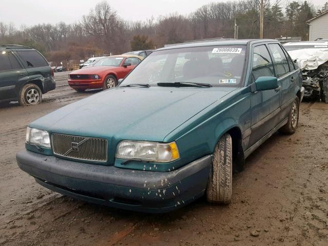 YV1LS5507R2107507 - 1994 VOLVO 850 GREEN photo 2