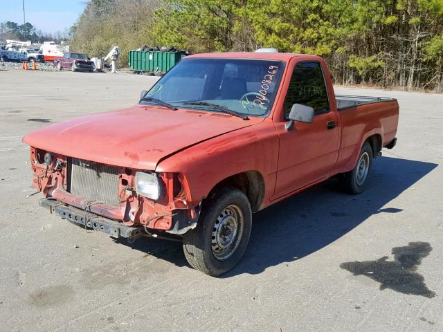 4TARN81A0RZ254083 - 1994 TOYOTA PICKUP 1/2 RED photo 2