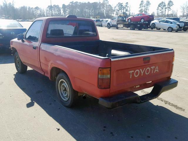 4TARN81A0RZ254083 - 1994 TOYOTA PICKUP 1/2 RED photo 3