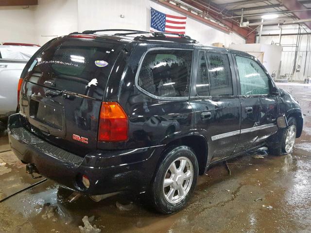 1GKDT13S862198839 - 2006 GMC ENVOY BLACK photo 4