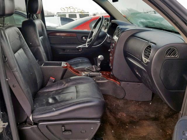 1GKDT13S862198839 - 2006 GMC ENVOY BLACK photo 5