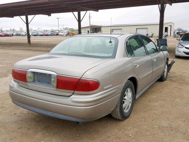 1G4HR54K12U127705 - 2002 BUICK LESABRE LI TAN photo 4