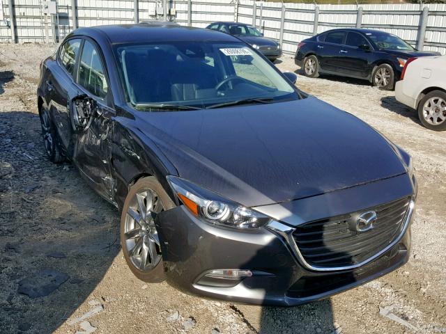 3MZBN1V31JM187683 - 2018 MAZDA 3 TOURING GRAY photo 1