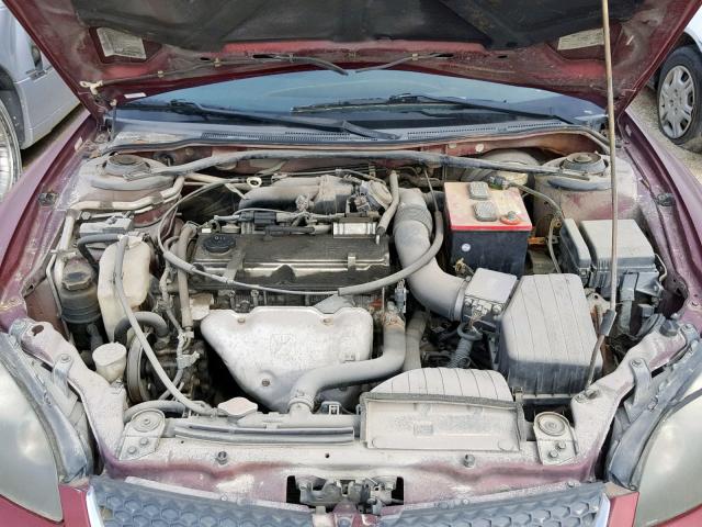 4B3AG42G93E150021 - 2003 DODGE STRATUS SE BURGUNDY photo 7