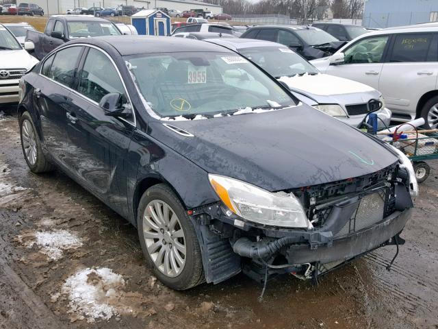 2G4GS5EV3D9135457 - 2013 BUICK REGAL PREM BLACK photo 1