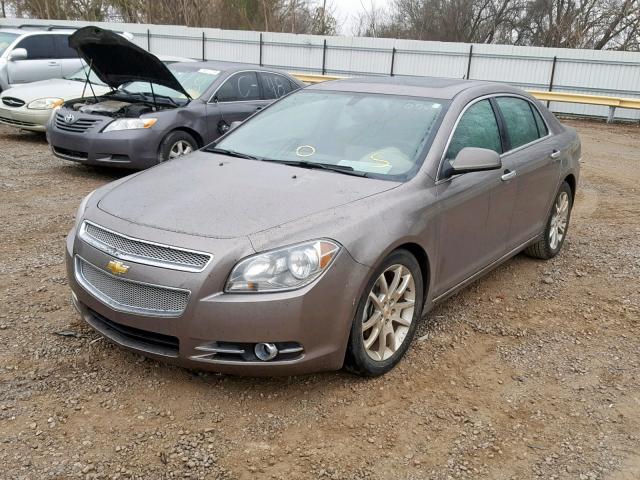 1G1ZE5E1XBF220780 - 2011 CHEVROLET MALIBU LTZ BROWN photo 2