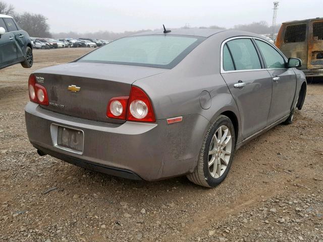 1G1ZE5E1XBF220780 - 2011 CHEVROLET MALIBU LTZ BROWN photo 4