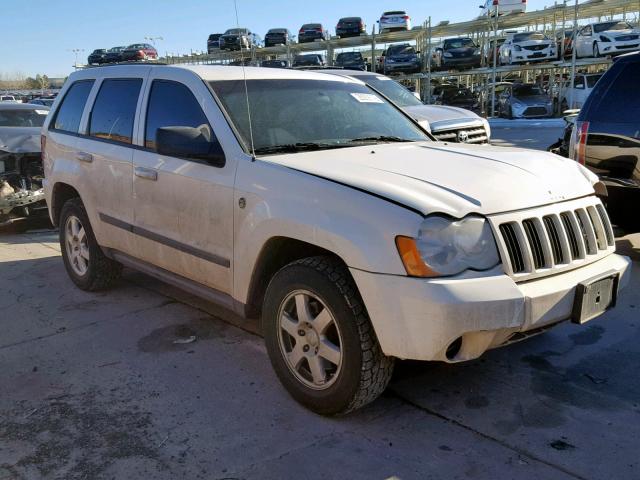 1J8GR48K08C168340 - 2008 JEEP GRAND CHER WHITE photo 1