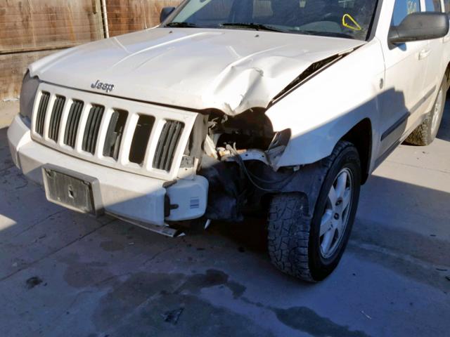 1J8GR48K08C168340 - 2008 JEEP GRAND CHER WHITE photo 8