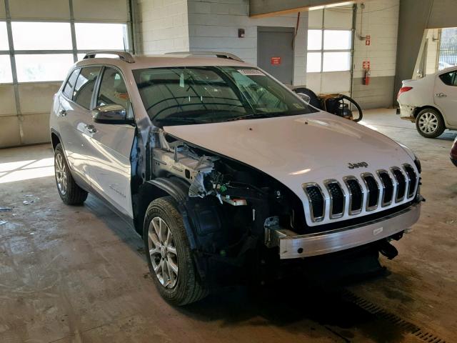 1C4PJMCB8HW511920 - 2017 JEEP CHEROKEE L WHITE photo 1