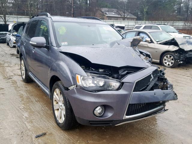 JA4JT3AW3CU000758 - 2012 MITSUBISHI OUTLANDER GRAY photo 1