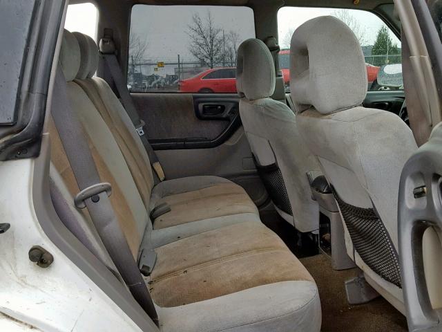 JF1SF65631H730274 - 2001 SUBARU FORESTER S WHITE photo 6