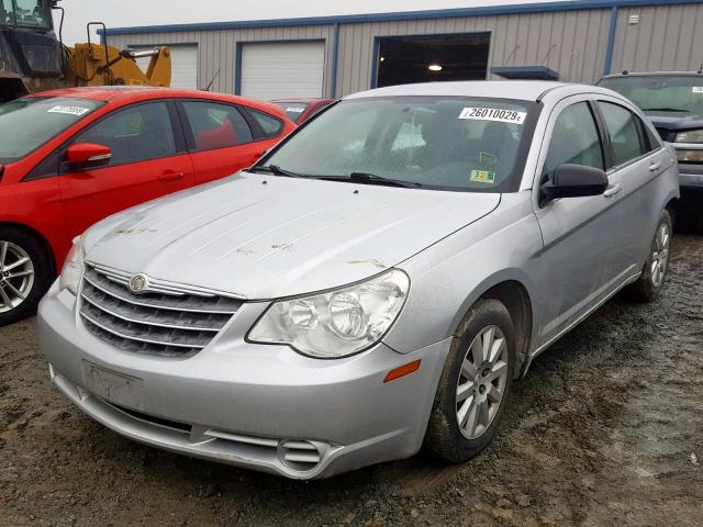 1C3LC46D39N567409 - 2009 CHRYSLER SEBRING LX SILVER photo 2