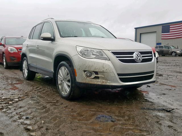 WVGBV7AX3AW000423 - 2010 VOLKSWAGEN TIGUAN SE SILVER photo 1