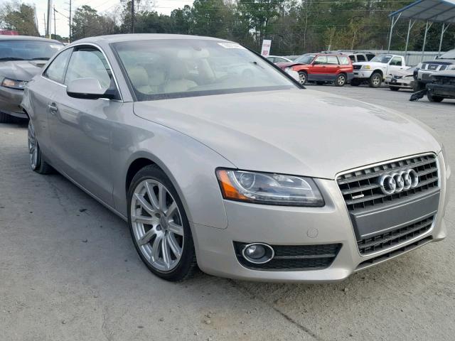 WAULFAFR9BA021382 - 2011 AUDI A5 PREMIUM SILVER photo 1