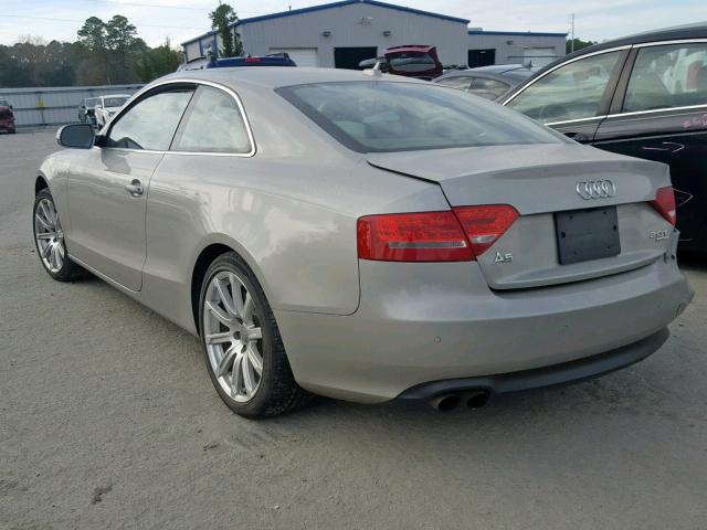 WAULFAFR9BA021382 - 2011 AUDI A5 PREMIUM SILVER photo 3