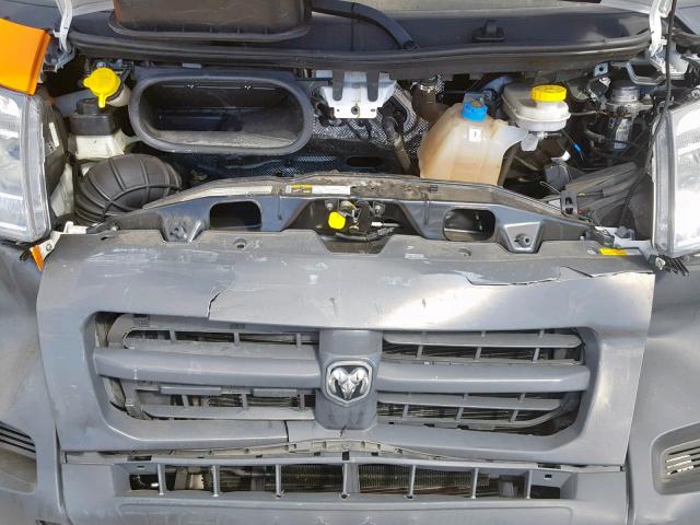 3C6TRVBG0HE542025 - 2017 RAM PROMASTER 橙色 照片 7