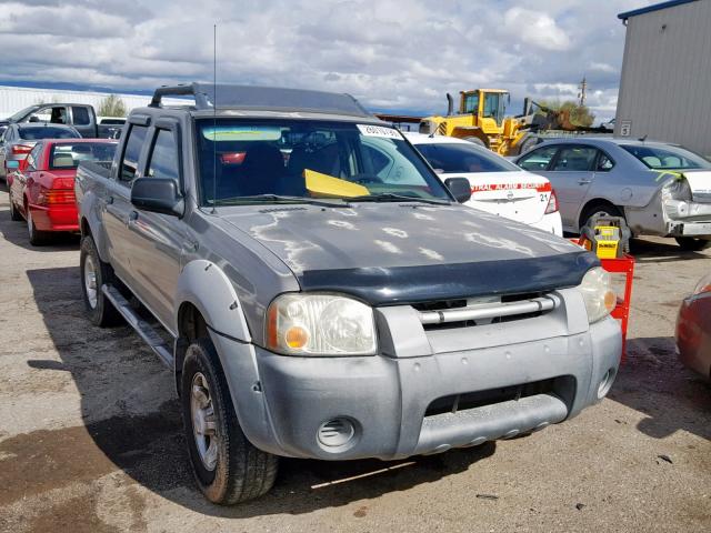 1N6ED27T01C328036 - 2001 NISSAN FRONTIER C SILVER photo 1