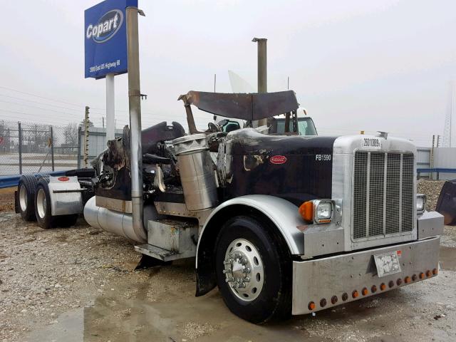 1NP5DB9X81N563509 - 2001 PETERBILT 379 BLACK photo 1