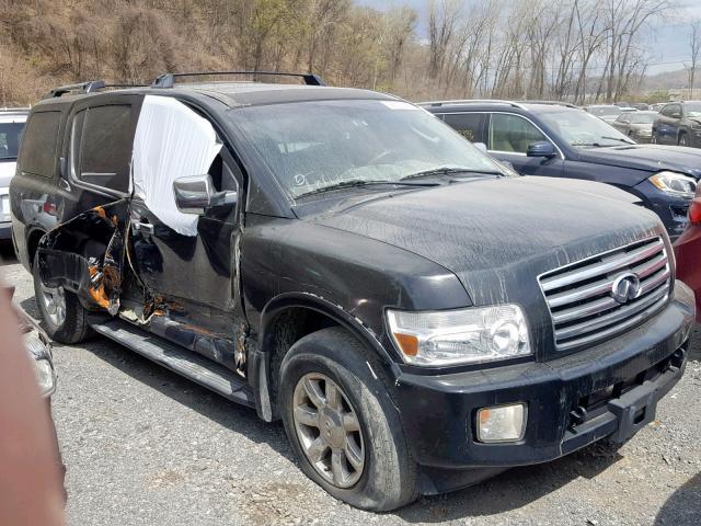 5N3AA08C26N813371 - 2006 INFINITI QX56 BLACK photo 1