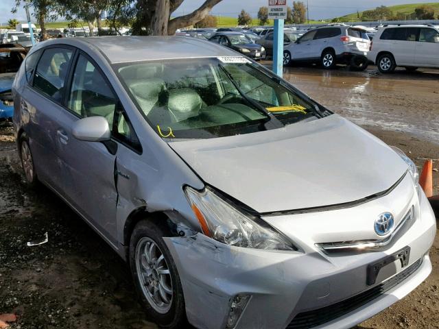 JTDZN3EU1C3016264 - 2012 TOYOTA PRIUS V SILVER photo 1