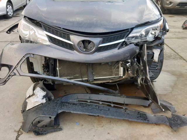 2T3DFREVXEW135241 - 2014 TOYOTA RAV4 LIMIT GRAY photo 9