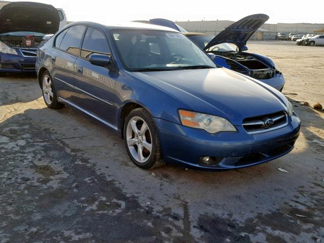 4S3BL626777201092 - 2007 SUBARU LEGACY 2.5 BLUE photo 1