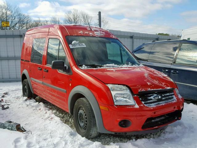NM0LS7BN7CT096590 - 2012 FORD TRANSIT CO RED photo 1