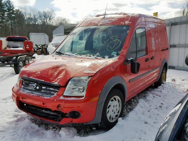 NM0LS7BN7CT096590 - 2012 FORD TRANSIT CO RED photo 2