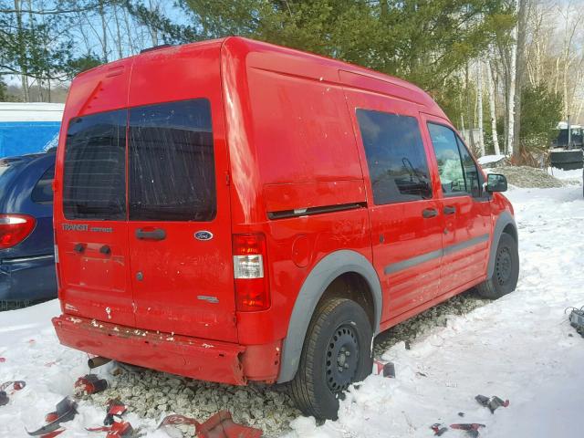 NM0LS7BN7CT096590 - 2012 FORD TRANSIT CO RED photo 4