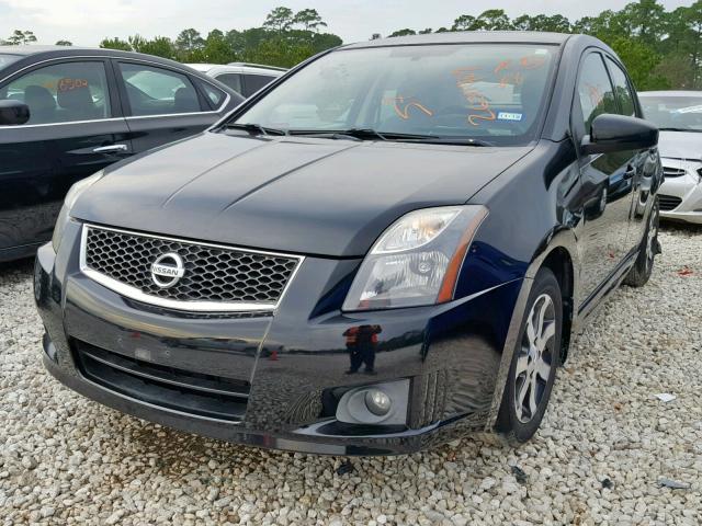 3N1AB6AP4CL735880 - 2012 NISSAN SENTRA 2.0 BLACK photo 2