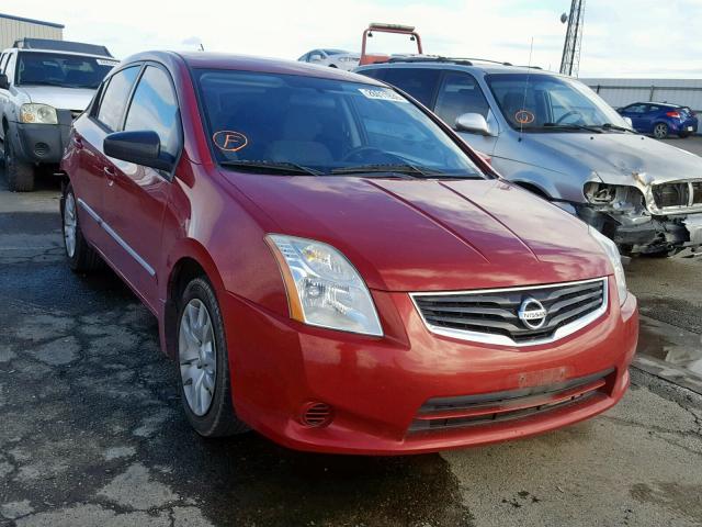 3N1AB6AP4BL637642 - 2011 NISSAN SENTRA 2.0 BURGUNDY photo 1