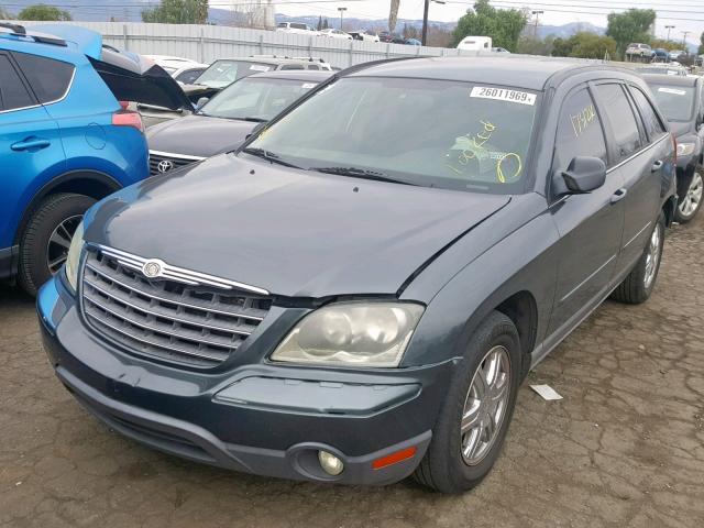 2C4GM68465R670808 - 2005 CHRYSLER PACIFICA T GREEN photo 2