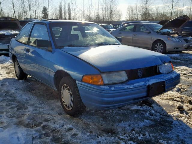 1FAPP10J1PW321390 - 1993 FORD ESCORT BLUE photo 1