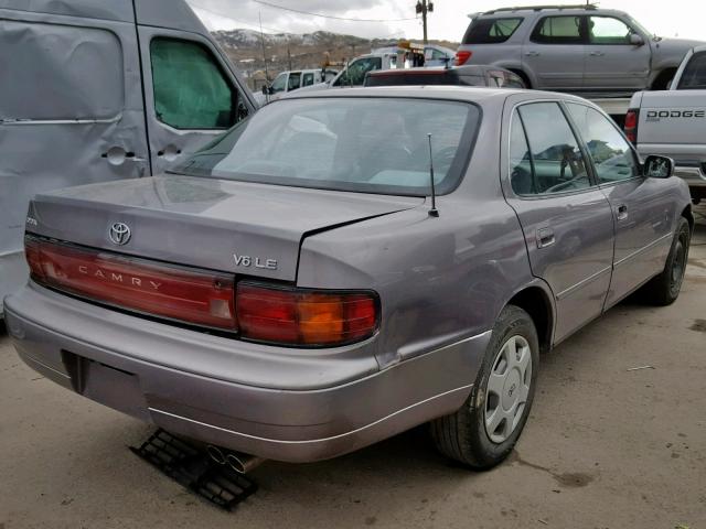 4T1VK12E5PU103363 - 1993 TOYOTA CAMRY LE GRAY photo 4