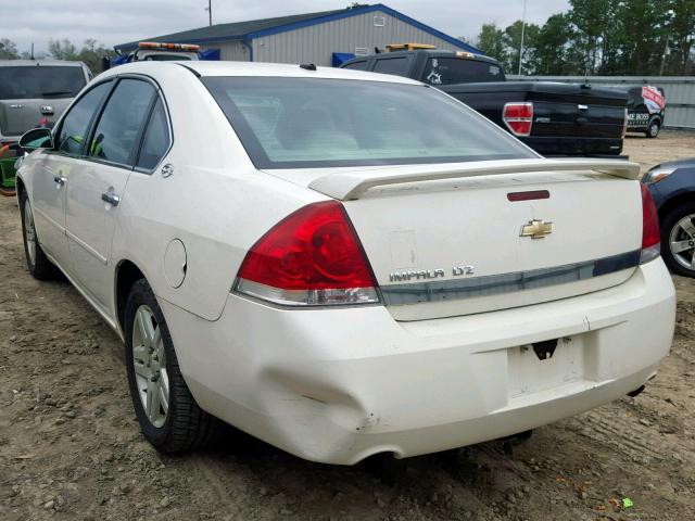 2G1WU58R379275689 - 2007 CHEVROLET IMPALA LTZ WHITE photo 3