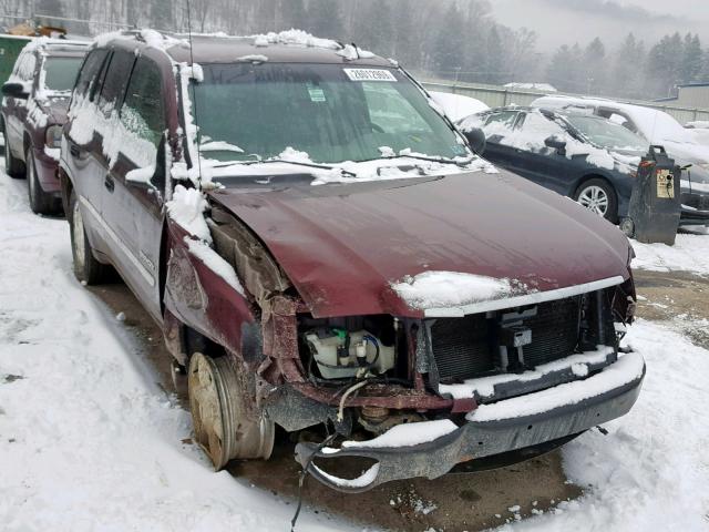 1GKDT13S062138425 - 2006 GMC ENVOY BURGUNDY photo 1