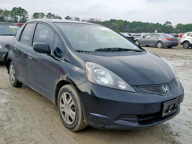 JHMGE88299S038976 - 2009 HONDA FIT BLACK photo 1