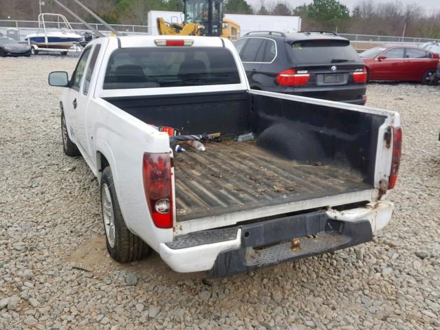 1GCCS196058282475 - 2005 CHEVROLET COLORADO WHITE photo 3