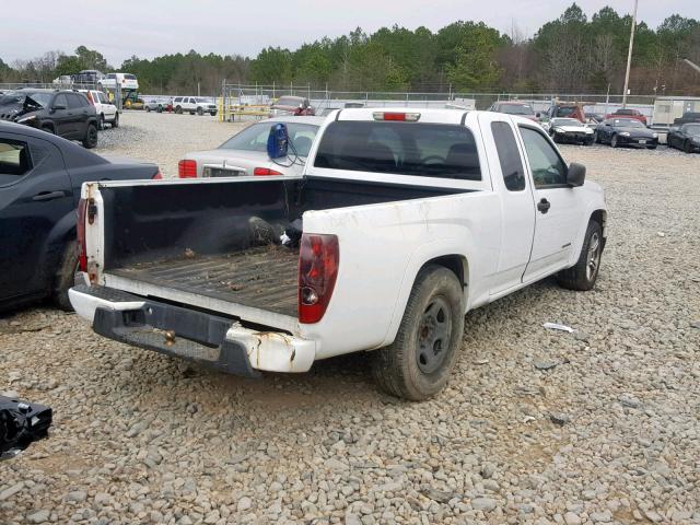 1GCCS196058282475 - 2005 CHEVROLET COLORADO WHITE photo 4