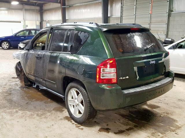 1J4NF4FB0AD608710 - 2010 JEEP COMPASS SP GREEN photo 3