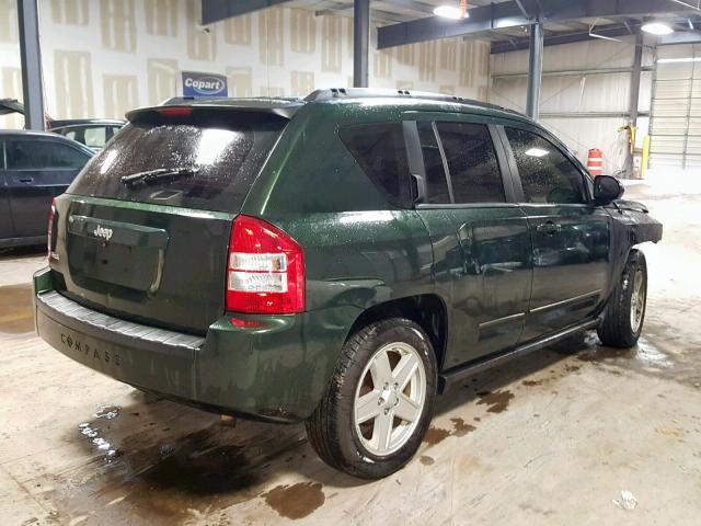 1J4NF4FB0AD608710 - 2010 JEEP COMPASS SP GREEN photo 4