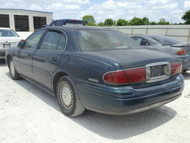 1G4HR54K3YU215499 - 2000 BUICK LESABRE LI GREEN photo 3