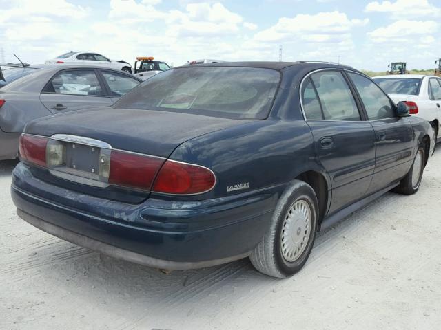 1G4HR54K3YU215499 - 2000 BUICK LESABRE LI GREEN photo 4