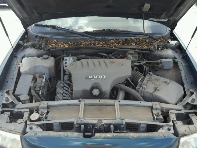 1G4HR54K3YU215499 - 2000 BUICK LESABRE LI GREEN photo 7