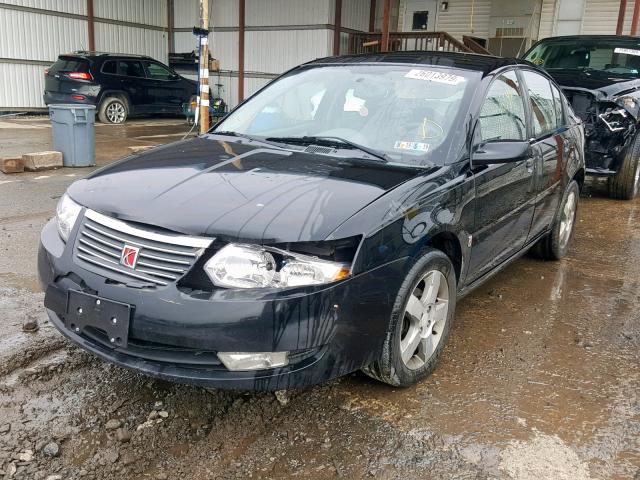 1G8AL58F16Z179052 - 2006 SATURN ION LEVEL BLACK photo 2