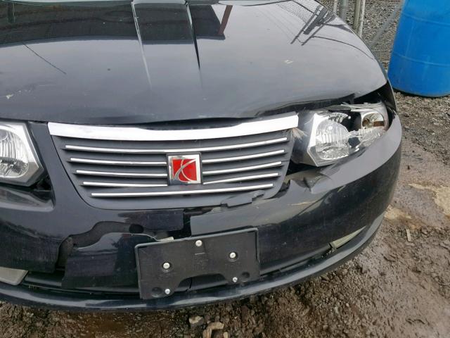 1G8AL58F16Z179052 - 2006 SATURN ION LEVEL BLACK photo 9