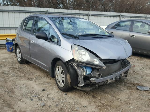 JHMGE8H29AS011801 - 2010 HONDA FIT SILVER photo 1