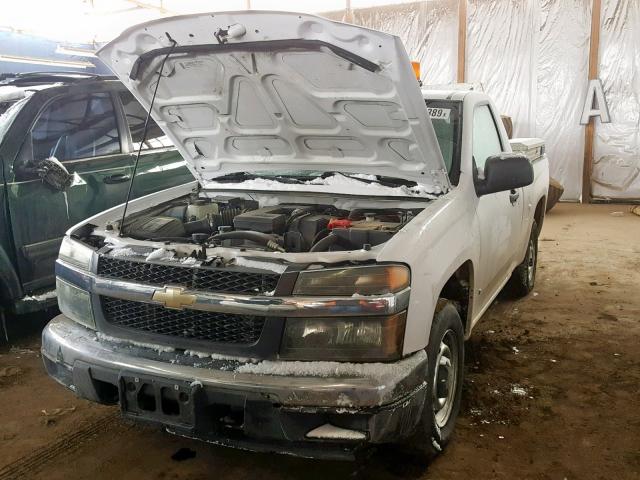 1GCCS14EX88208872 - 2008 CHEVROLET COLORADO WHITE photo 2