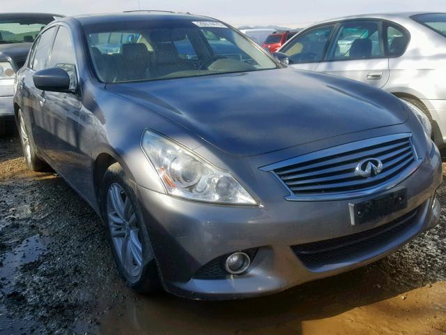 JN1CV6AP1DM306459 - 2013 INFINITI G37 BASE SILVER photo 1